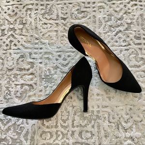 Black 4” heels